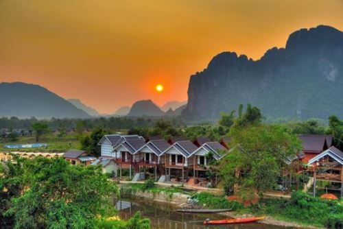 The most scenic road of Laos